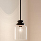 Annabeth 8" 1 Light Mini Pendant Black подвесной светильник 82373 Kichler — фото 6