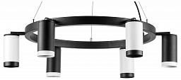 LR01637336376 Lightstar Rullo подвесной светильник с черным плафоном 50Вт
