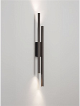 Pearl Black Aluminium LED 11 Watt 220-240 Volt 379Lm IP20 2700-3000-4000K CCT by Dip Switch L:6.7 W:4.6 H:60 cm