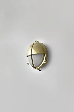 Уличный настенно-потолочный светильник Original BTC Brass Bulkhead 7427