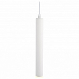 A6810SP-1WH Arte Lamp подвесной цилиндрический светильник белого цвета