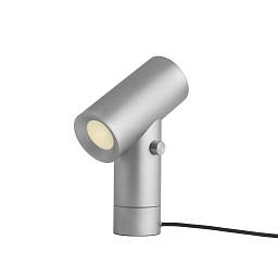 BEATBL2601 Muuto Beam настольная лампа цилиндрическая серебристая