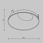 Ring057-10-B Maytoni Wise Комплектующие для светильника Черный — фото 6
