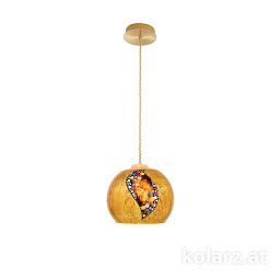 5500.30130.V001 Kolarz Fantasia decorata подвесной светильник с круглым плафоном