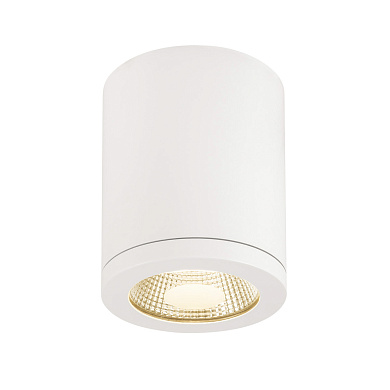 потолочный накладной светильник цилиндрической формы с регулировкой температуры света 2000–3000K