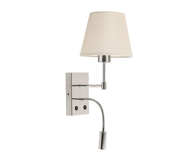 Бра Kink Light Верто хром/белый 08084-2,02