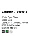 9960612 CANTONA Novaluce светильник LED E27 1x12W 230V IP20