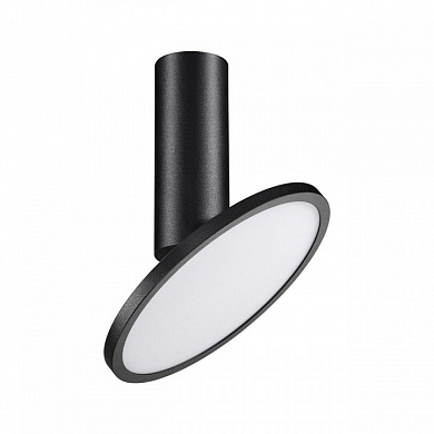 358346 Novotech Hat cпот, 18Вт, 4000K, 1700лм, черный