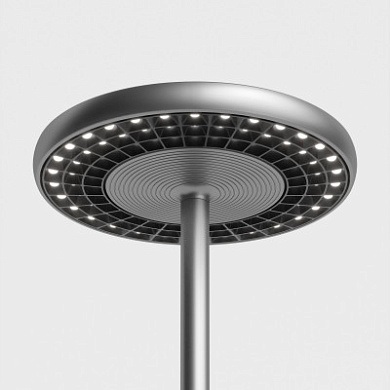 Rotaliana Sol T1 TL LED настольная лампа с диммером матовый чёрный; графит 1SOT100120EL1