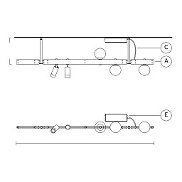 PL264/AP264 Karman Stant Потолочный светильник