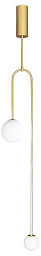 LINES-01 Imperiumloft Lines подвесной светильник с вытянутым латунным корпусом