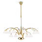 Люстра Orion Opaldesign LU 1599/10+5 gold-matt/438 opal — фото 3