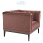 111431 Chair Raffles roche faded rose velvet Eichholtz