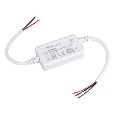 032347 Arlight Диммер ARL-SIRIUS-TUYA-MIX-SUF Slim (12-24V, 2x3A, 2.4G)