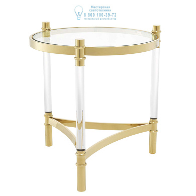 112314 Side Table Trento gold finish  Eichholtz