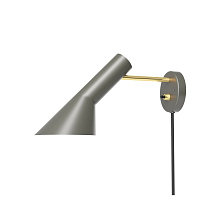 AJ Wall Lamp / Латунь/теплый Серый