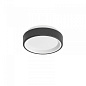 CA076DBBMDD Linea Light Iside 23 AP PL LED круглый настенно-потолочный светильник чёрный — фото 1