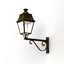 Avenue 4 N° 3; Clear PMMA E27 105W; Gold patina