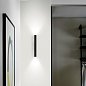 Настенный светильник Look LED AP2 ROUND D30 H300 ON-OFF 3000K Ideal Lux 370620, белый — фото 1
