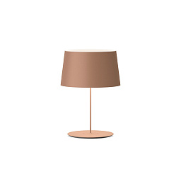 490128 Vibia Warm настольная лампа коричневого цвета