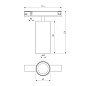 Трековый светильник Line Magnetic Elektrostandard a071846 — фото 8