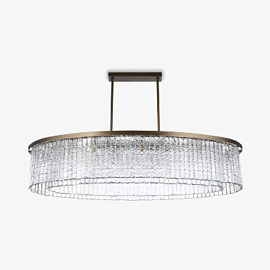 Потолочный светильник Large Double Drum Oval Chandelier Bella Figura CL443-LA-O