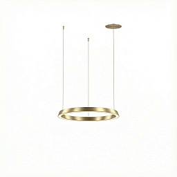 CS5A-00X9AZRUEF Leds C4 Circular подвесная люстра с двумя кольцами золотого цвета для скрытого монтажа