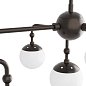 Люстра Arteriors Utica, английская бронза и матовое стекло — фото 9