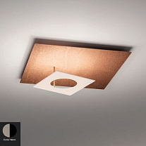 PETRA  PARETE/SOFFITTO 13,5W 220V 2700K  ECRU'- NERO