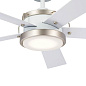 56" Salvo 5 Blade LED Indoor Ceiling Fan White люстра-вентилятор 330045WH Kichler — фото 8