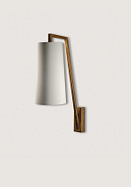 French Brass with 5 Willow Empire in Putty Silk with Cream Card lining