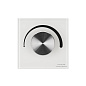 027115 Arlight Панель SMART-P37-DIM-IN White (230V, 1.2A, TRIAC, Rotary, 2.4G) — фото 1