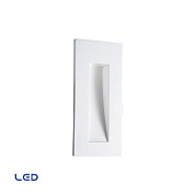 Recessed wall lamp Led H245 Ceramic