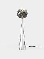 Торшер Tom Dixon Whirl Fat Cone - Серебро полированный Поликарбонат