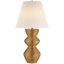 Utopia Table Lamp позолота с льняным абажуром