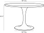 4849 Daryl Entry Table Arteriors обеденный стол