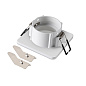 1007339 SLV NEW TRIA® 68 mount. ring square glass wh монтажное квадратное кольцо — фото 2