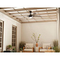 52" Tide 5 Blade Weather+ Outdoor Ceiling Fan Olde Bronze уличная люстра-вентилятор 310126OZ Kichler — фото 3