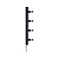 80101 Paulmann Oven lamp E14 230 В макс. 4 x 40 Вт с регулировкой яркости, черный — фото 1