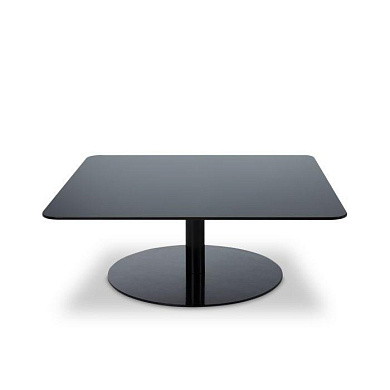 Flash Table Square Black Tom Dixon, стол