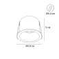 A2165PL-1BK Arte Lamp Caph точечный встраиваемый светильник GU10 1х50W — фото 4