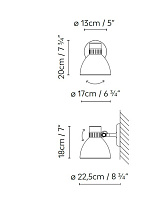 BLUX SYSTEM W BLACK; BLUX SYSTEM W RED; BLUX SYSTEM W BEIGE LED 10W (E27) D 1,5; BLUX SYSTEM W BRASS; BLUX SYSTEM W COPPER; BLUX SYSTEM W20 BLACK; BLUX SYSTEM W20 RED; BLUX SYSTEM W20 BEIGE LED 10W (E27) D 2,7; BLUX SYSTEM W20 BRASS; BLUX SYSTEM W20 COPPE