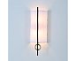 Бра Newport Darina 35202/A black+brass — фото 2