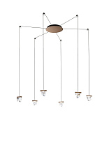 Tripla F41 6 источника света Бронза 2700 К PUSH 1..10 В DALI