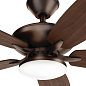 52" Renew Designer Fan Satin Natural Bronze люстра-вентилятор 330163SNB Kichler — фото 5