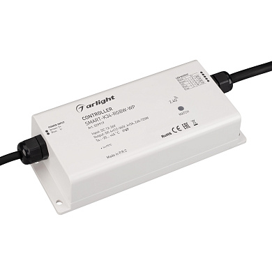 029919 Arlight Контроллер SMART-K34-RGBW-WP (12-36V, 4x5A, 2.4G)