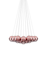 RANDOM CLOUD PENDANT 19 LIGHTS D.23 CM / ROSE GOLD 3000K CE