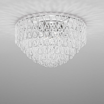 MINIGIOGALI ПОТОЛОЧНЫЙ СВЕТИЛЬНИК 80 БЕЛЫЙ ГЛЯНЦЕВЫЙ ХРОМ E27 CE 1