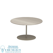 СТОЛИК BUTLER Ø75CM H40CM ПЕСОЧНО-КЕРАМИЧЕСКИЙ СЕРО-СЕРЫЙ Royal Botania