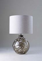 Pale Olive shown with 16 Tall Cylinder in Natural Linen with Bronzed collar with Cream Card lining